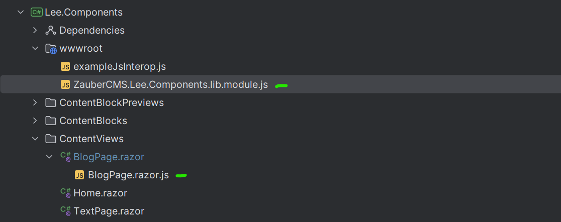 Project Structure For SSR JS